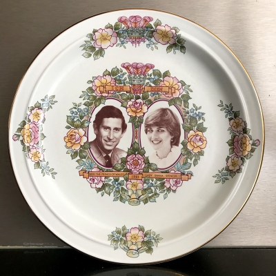Bord The marriage of the Prince of Wales and Lady Diana Spencer Bord The marriage of the Prince of Wales and Lady Diana Spencer